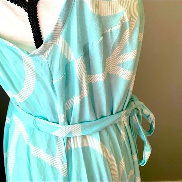 Torrid Midi Dress! Light Blue! NWT! Size 00X - Picture 4 of 7